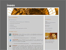 Tablet Screenshot of ineas.at