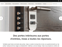 Tablet Screenshot of ineas.fr